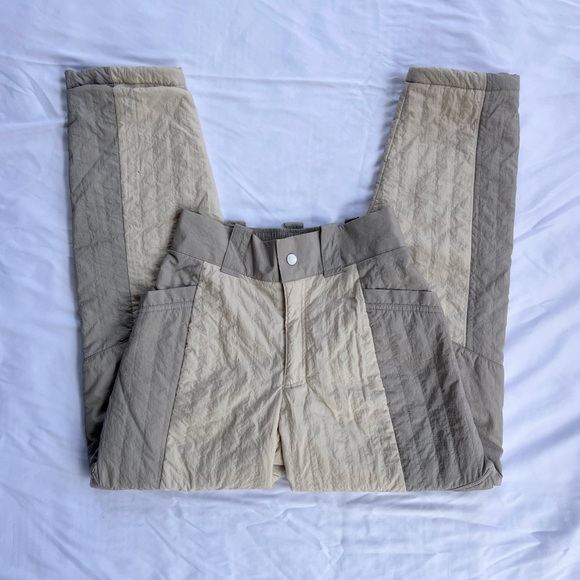 NIKE Air Jordan Cozy Girl Women's Puffy Jogger Utility Pants White Grey Size XS - Picture 3 of 12